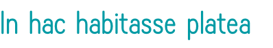 In hac habitasse platea